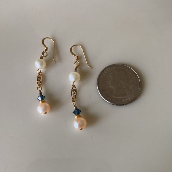 14k gold earrings - Picture 5 of 6